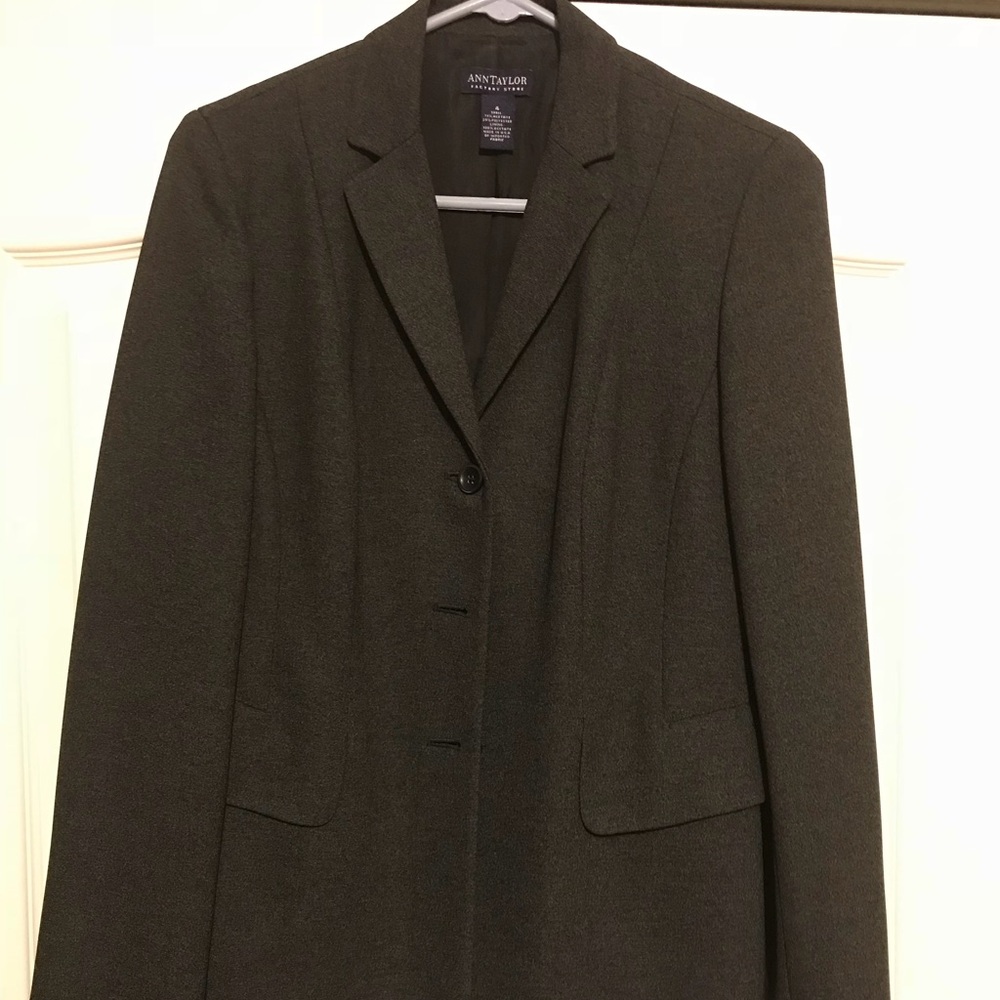 Ann Taylor Grey Business Jacket